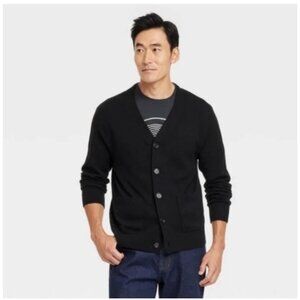 Goodfellow & Co Men’s V-Neck Button Down Cardigan Sweater size S NWT